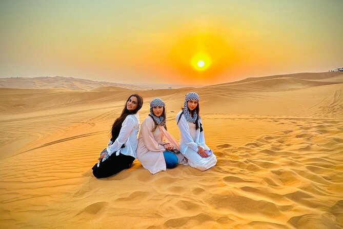 VIP Camp at Red Sand Safari with BBQ Dinner and ATV Ride - Camel riding, falcons, and camp culture
