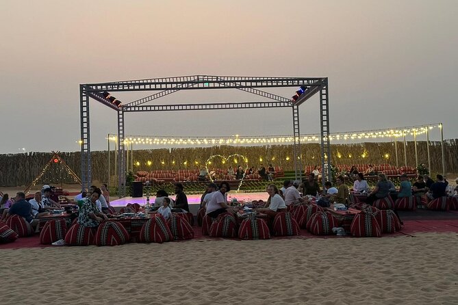 VIP Desert Safari Abu Dhabi with Private Seating Area - A six-hour evening, with a few moving parts