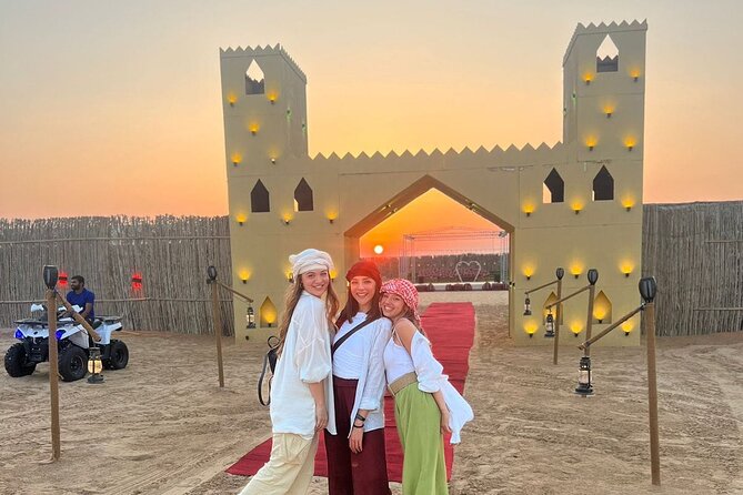 VIP Desert Safari Abu Dhabi with Private Seating Area - Dune bashing in a 4x4