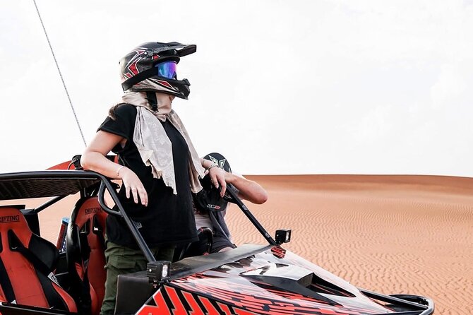 Vip Evening Desert Safari with quad bike,Camel Riding & Dinner - Transport, timing, and group size
