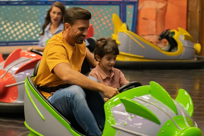 Warner Bros. World Abu Dhabi with Options - Entering the themed worlds inside the park