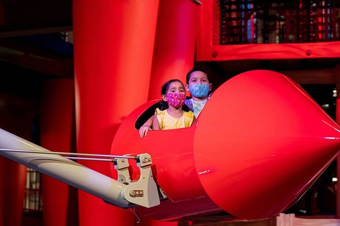 Warner Bros. World Abu Dhabi with Options - Batman: Knight Flight and the thrill rides
