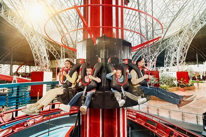 Warner Bros World and Ferrari World Combo Ticket with transfer from Dubai - Ferrari World and the Formula Rosa thrill