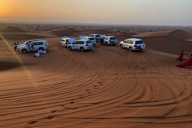 Wow Arabian Nights Tours Desert Safari Program with BBQ Dinner - Camel riding and sandboarding in the desert