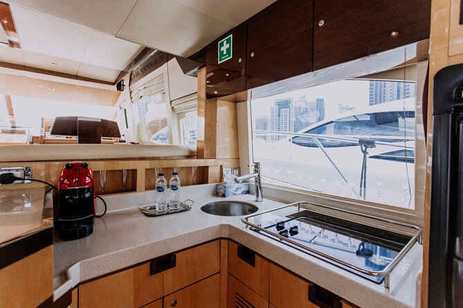 Yacht Trip Dubai : Book 56 ft Premium Yacht up to 21 people - Price, group size, and real value