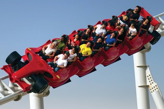 Yas island abu dhabi 1/2/3 park admission tickets - The Dubai to Abu Dhabi distance is part of the decision