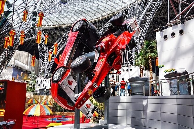 Yas island abu dhabi 1/2/3 park admission tickets - The main attractions: speed first, variety second