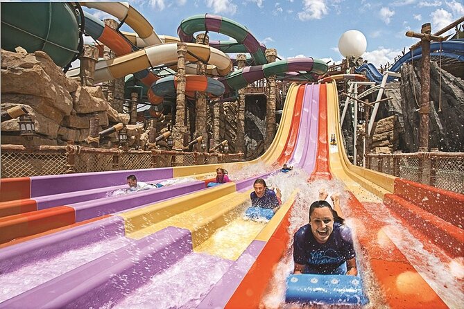 Yas Water World Abu Dhabi Ticket - The family experience: clean facilities and active supervision