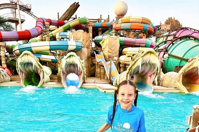 Yas Waterworld at Yas Island Abu Dhabi - Bandit Bomber crosses the park