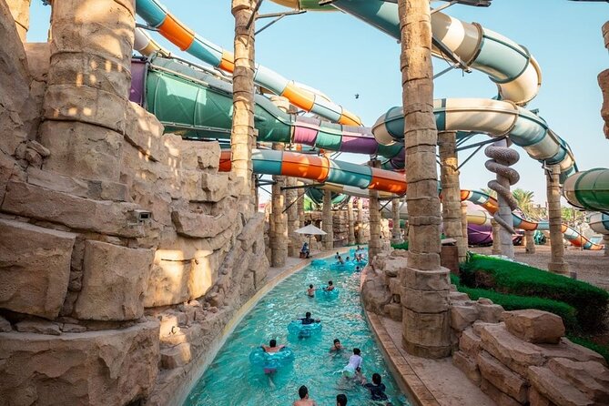 Yas Waterworld at Yas Island Abu Dhabi - Food, changing facilities, and the real cost