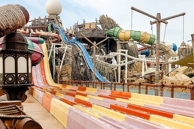 Yas Waterworld at Yas Island Abu Dhabi - Starting with the major rides